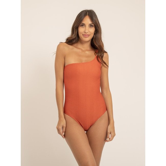 Maillot 1 Pièce Col Asymétrique Gemma - DONA LISA