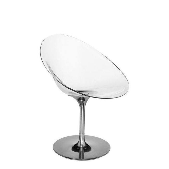 Fauteuil pivotant ERO S Couleur cristal <span itemprop=