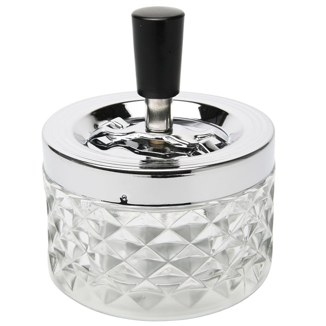 Cendrier Cristallo Couleur transparent <span itemprop=