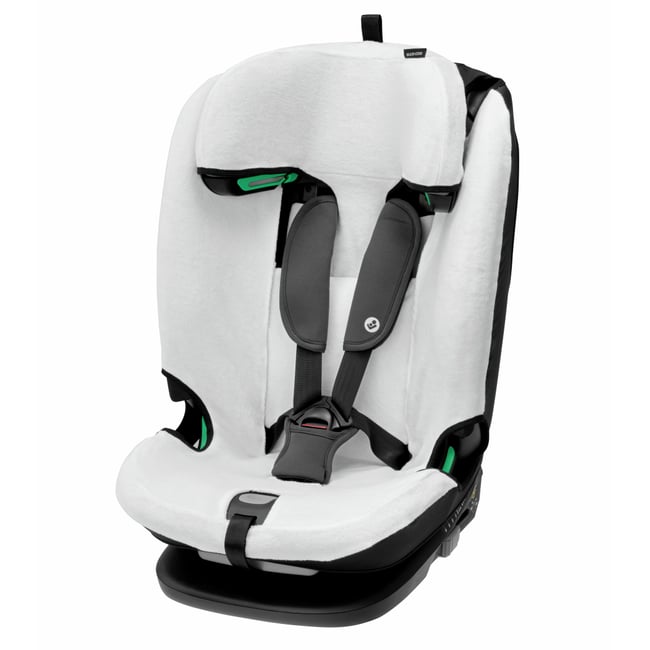 Housse d'été en coton biologique pour siège auto Maxi-Cosi Titan + / Titan Pro i-Size natural white <span itemprop=