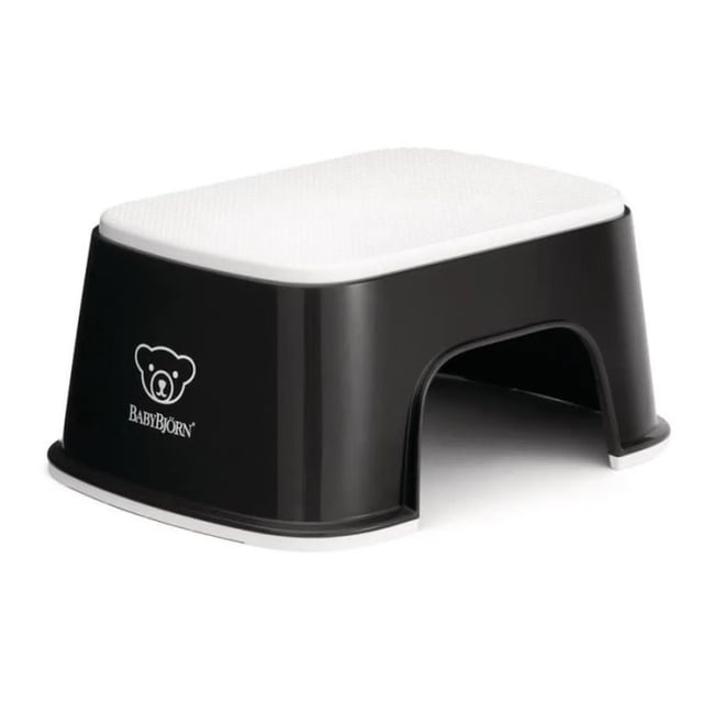 Marche pied enfant noir <span itemprop=