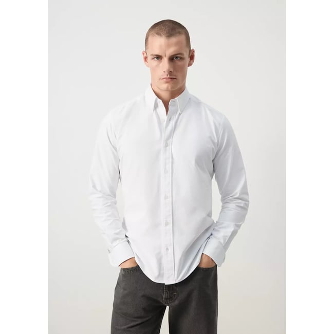 Chemise 100 % coton Oxford - MANGO MAN