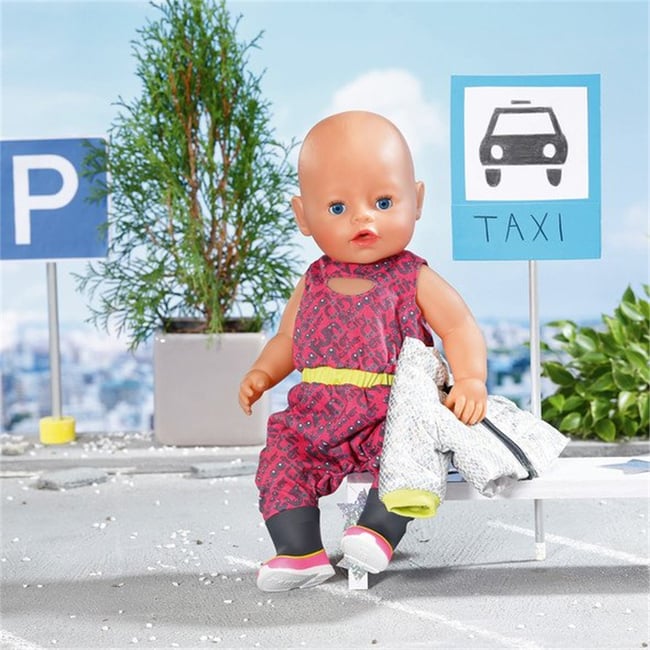 Baby born City Deluxe Scooter combinaison 43 cm v019845 <span itemprop=