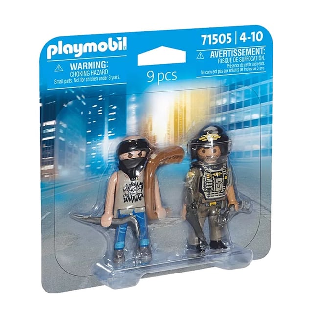 City Action Duo Policier et bandit v019845 <span itemprop=