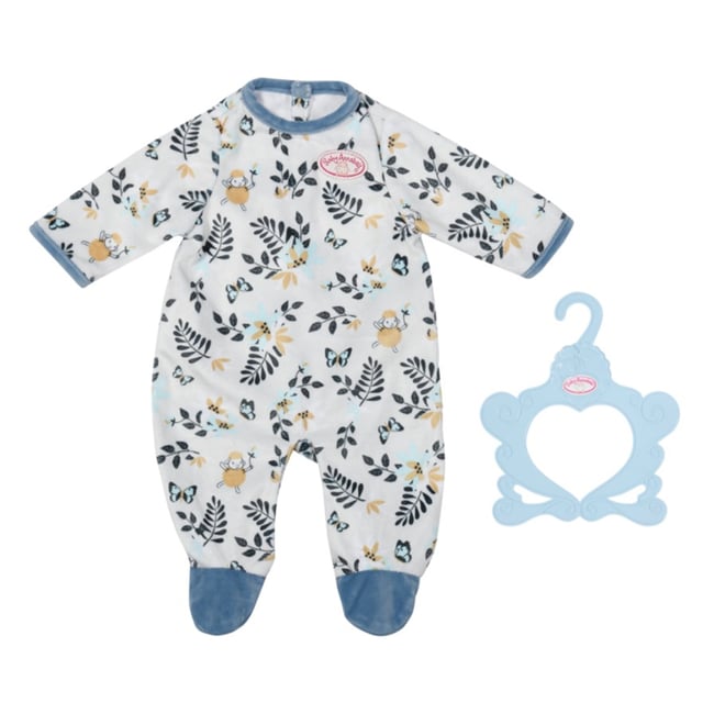Combinaison Baby Annabell feuilles bleues 43 cm v002232 <span itemprop=