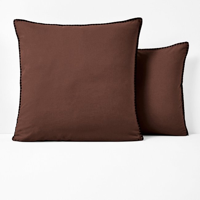 Funda de almohada de algodón lavado, Merida - LA REDOUTE INTERIEURS