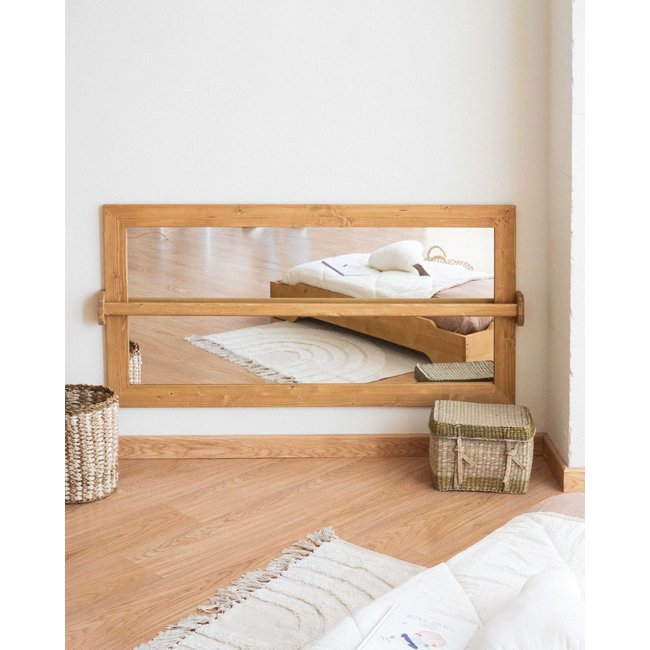Miroir montessori en bois de sapin - ADEL - HANNUN