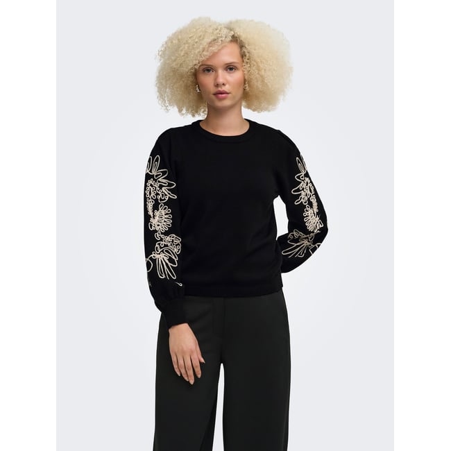 Pull En Maille black 1 <span itemprop=