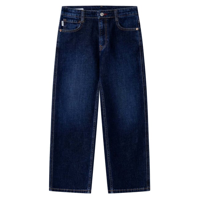 Jo - Jean Coupe Baggy, Taille Normale denim <span itemprop=