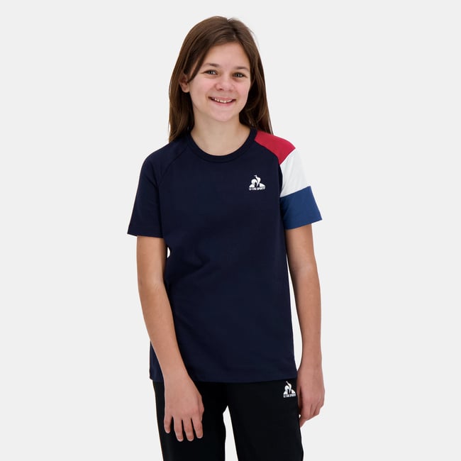 T-shirt manches raglan en jersey de coton Sélection Tee - LE COQ SPORTIF
