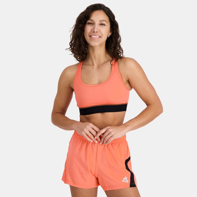 Brassière orange perf <span itemprop=