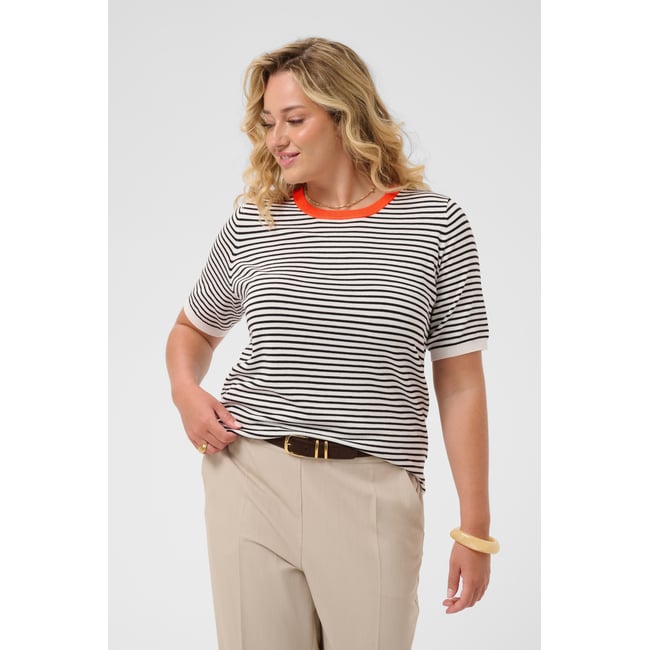 Pullover tricoté - KAFFE CURVE