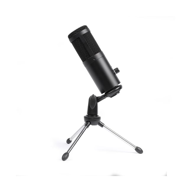 Microphone USB noir <span itemprop=
