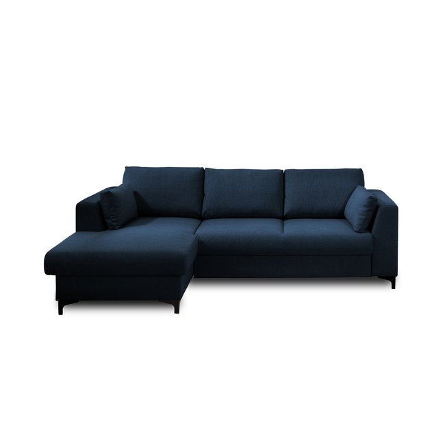 Canapé d'Angle Convertible en Tissu 4 places - TALA - LISA DESIGN