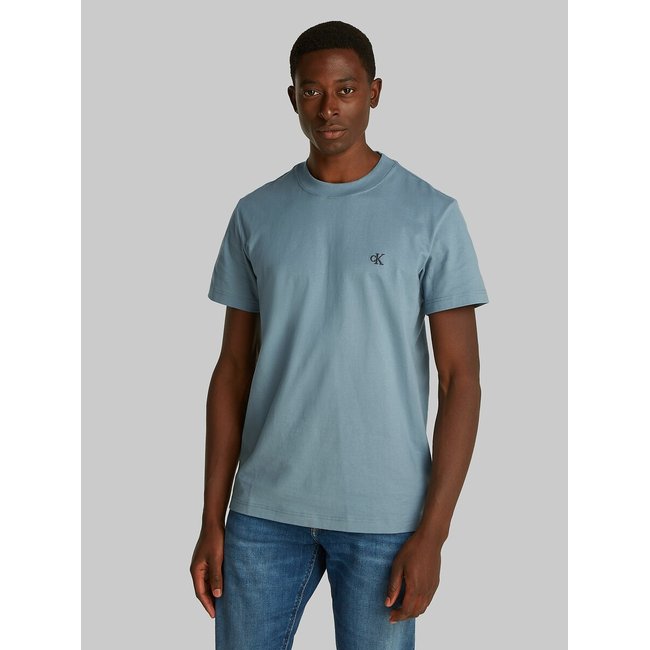 Thick T-Shirt, Regular Fit, grey blue, CALVIN KLEIN JEANS