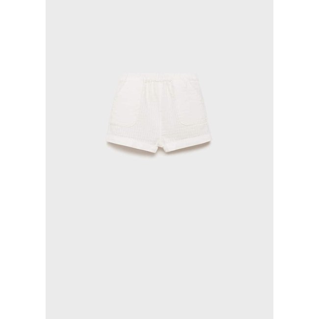Chino Straight Leg blanc cassé | Pur coton | France
