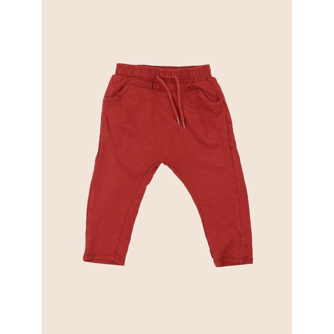 Pantalon - Très bon état rouge <span itemprop=