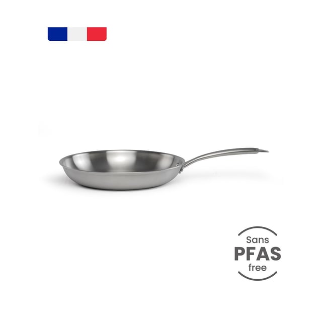 Brigade - Poêle en acier inoxydable 20 cm - LIVOO