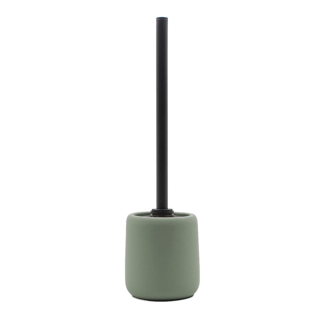 Brosse WC en céramique BERKELEY Couleur vert <span itemprop=