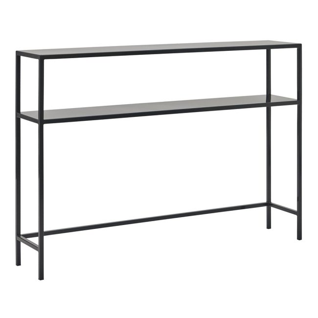 Console métal design  Fari Couleur noir <span itemprop=