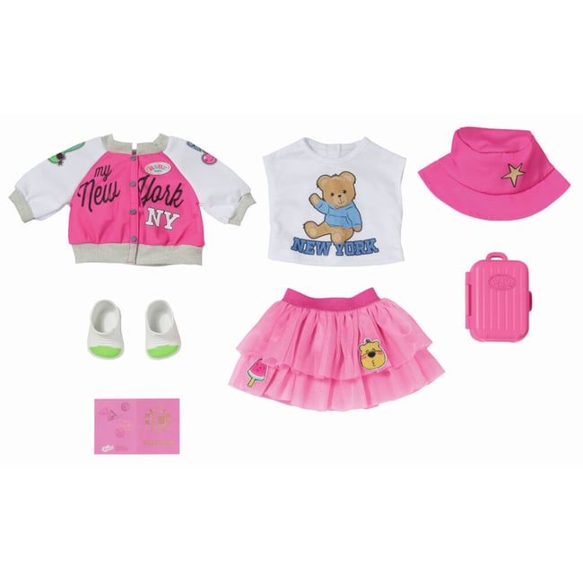 BABY born Deluxe Tenue de voyage 43cm v002234 <span itemprop=