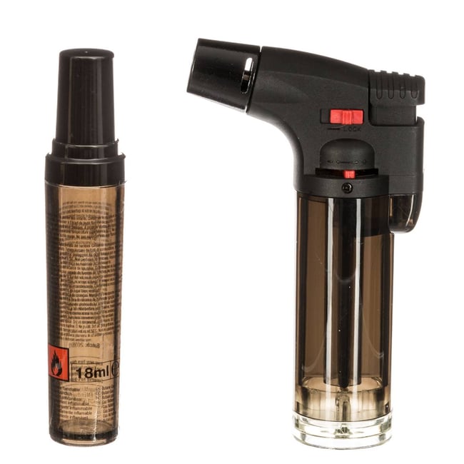 Mini brûleur + recharge 18ML noir <span itemprop=