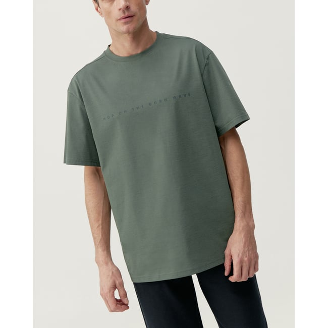 T-Shirt Athleisure Performance manches courtes VENETTA vert <span itemprop=