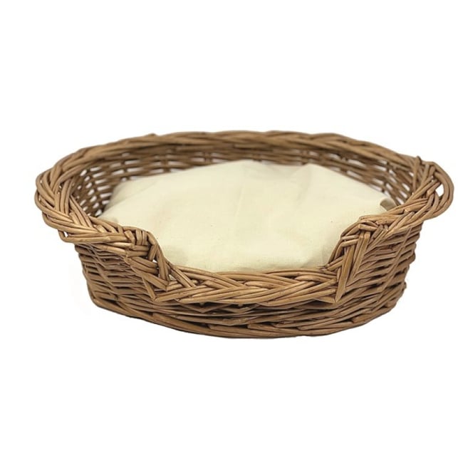 Petit panier à chien multicolore <span itemprop=