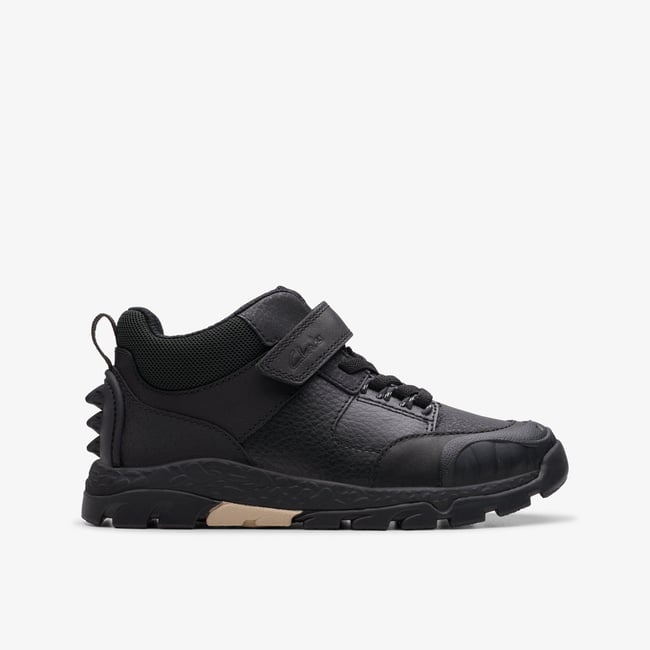 Boots Cuir Coupe Large STEGGY 2 GLOW K noir <span itemprop=