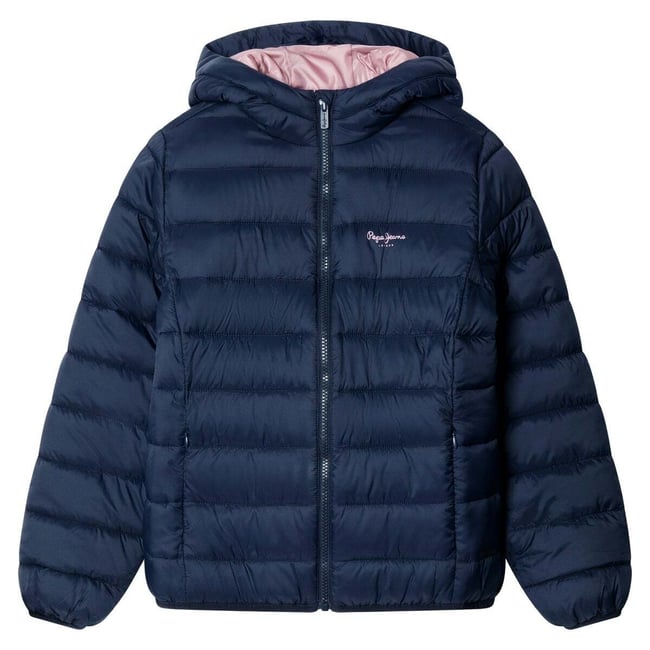 Doudoune Matelassée Imperméable bleu dulwich <span itemprop=