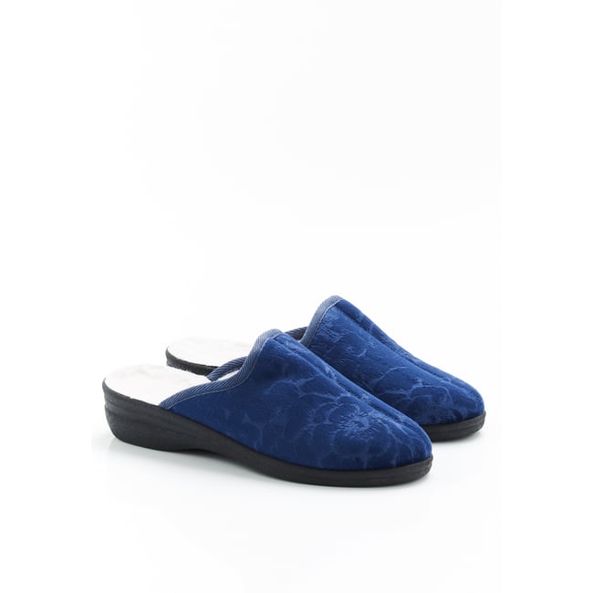 Mules Thermolactyl Damart - Gris Chiné - Taille 41 - Chaussons Chauds D'Hiver Pour Femme
