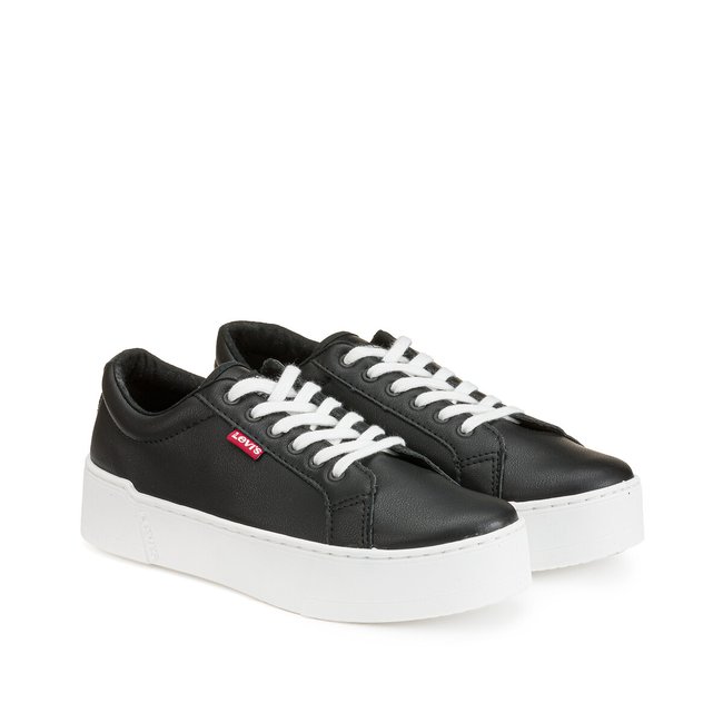 Tijuana 2.0 Flatform Trainers, black, LEVI'S