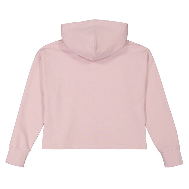 Felpa con cappuccio corta rosa Fila La Redoute