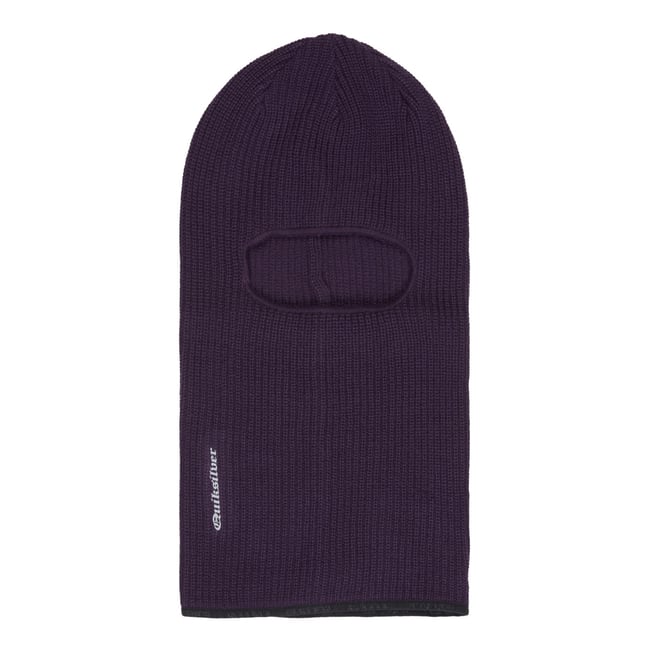 Cagoule MERCURY violet purple velvet <span itemprop=