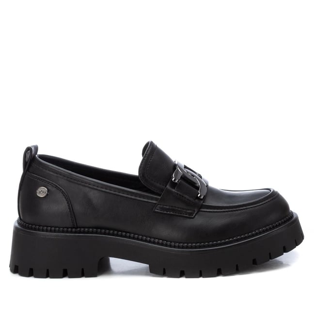 Chaussure Mocassin Plaine Décontractée noir <span itemprop=