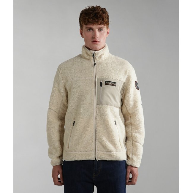 Yupik 3 Zip-Up Sweatshirt, beige, NAPAPIJRI