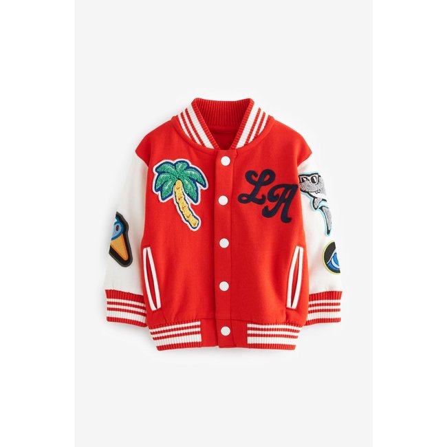 Veste letterman coupe mo-longue - NEXT