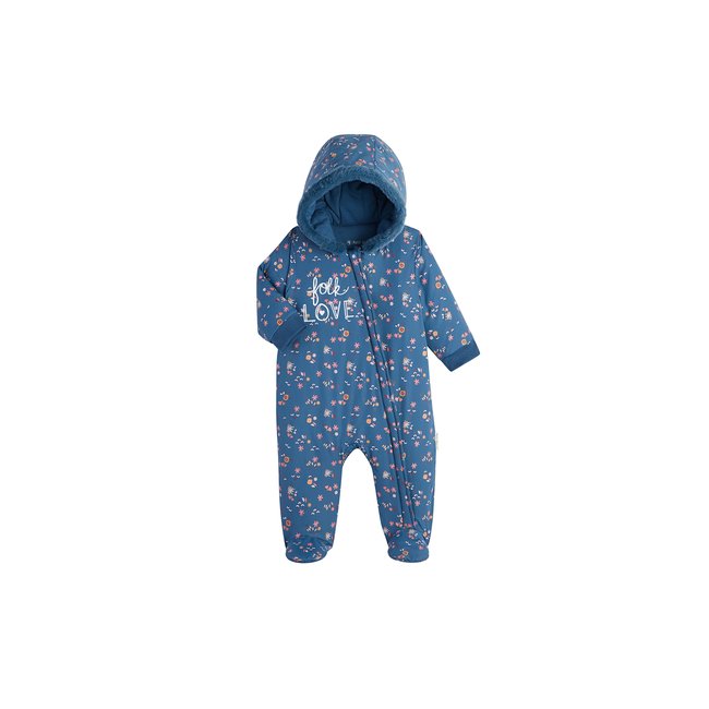 Combi pilote bébé  HAPPY FOLK bleu <span itemprop=