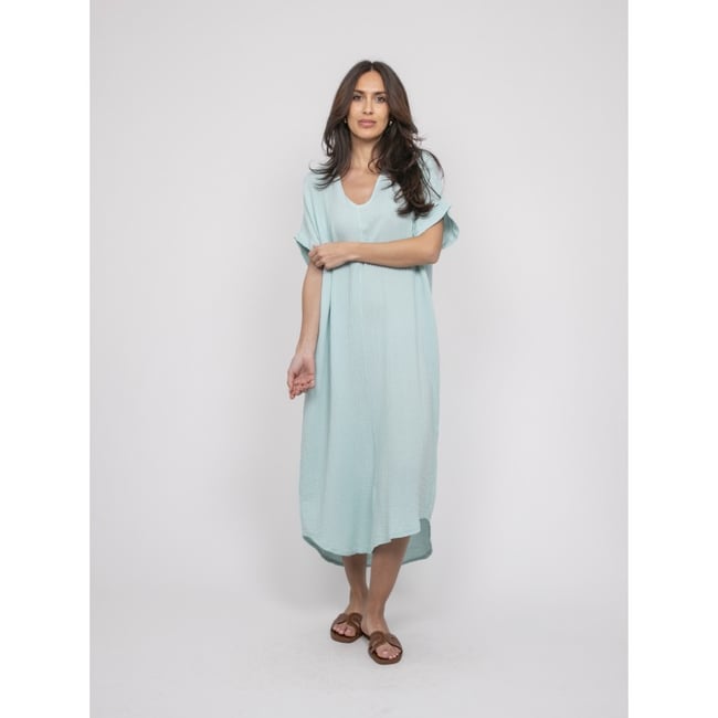 Robe Longue Gaze De Coton Ipelor - DONA LISA