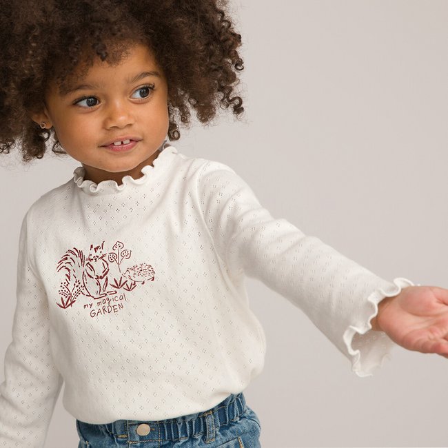 3er-Pack Langarm-Shirts mit feinem Lochmuster bordeauxrot + ecru <span itemprop=