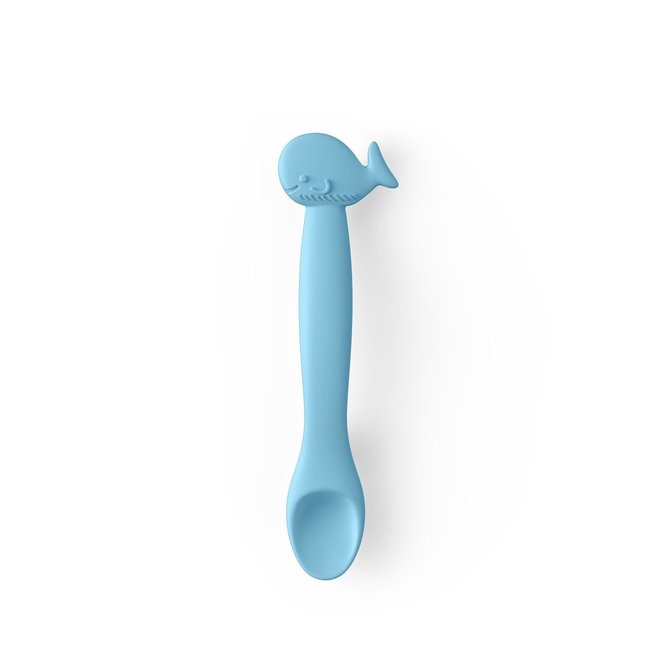 Cuillère enfant baleine bleue - SUAVINEX