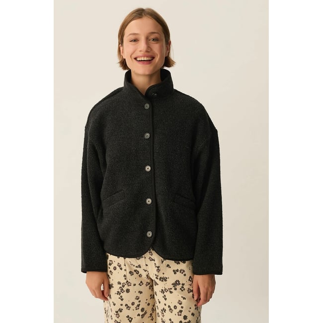 Zlavina Knitted High Neck Jacket, 90000057, DES PETITS HAUTS