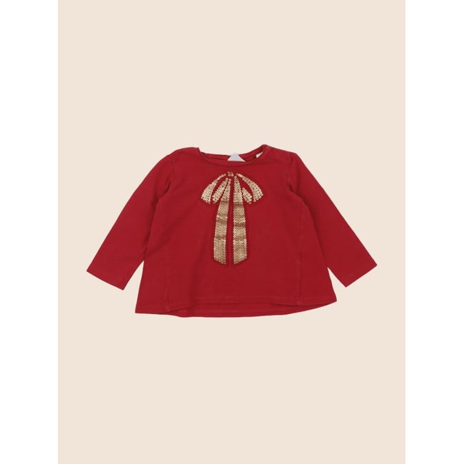 Tee-shirt - Etat satisfaisant rouge <span itemprop=