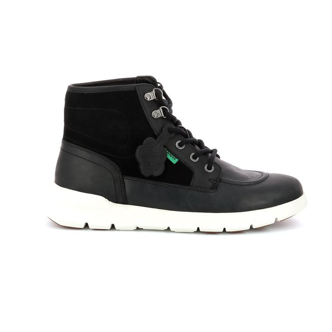 Sneakers hautes Cuir KICK HI 4 noir <span itemprop=