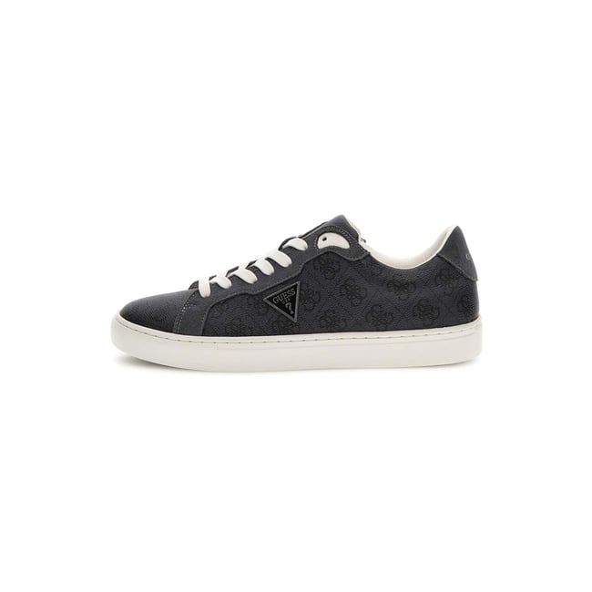 Sneakers Todi Cuir Mélangé noir <span itemprop=
