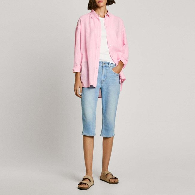 Chemise Coupe Decontractée À Logo Brodé - PEPE JEANS