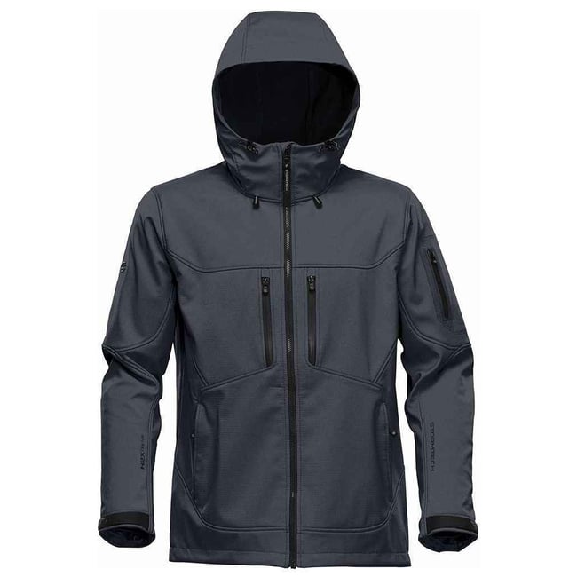Veste softshell EPSILON gris anthracite <span itemprop=