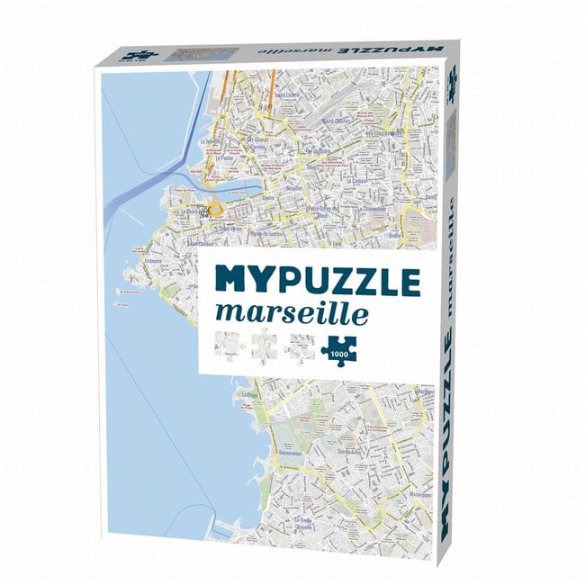 Helvetiq Mypuzzle Lyon – 1000 Teile Puzzle, 68 X 48 Cm