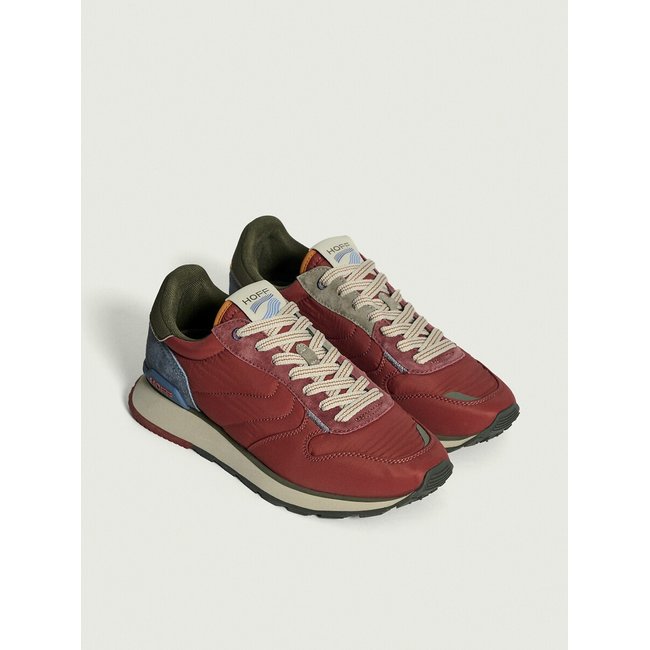 Track & Field Trainers, burgundy/grey, HOFF