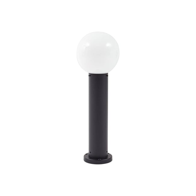 Luminaire extérieur en verre moderne, Dangan Couleur blanc, noir <span itemprop=